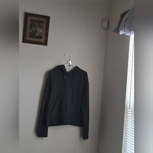 Pact Sweatshirt Unisex L Gray Hoodie Layering Academia Casual Cozy Fall Winter